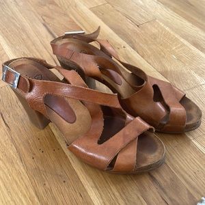 Yokono Leather Heels